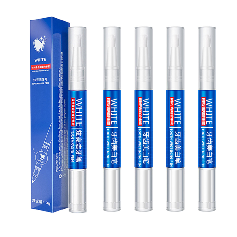 Teeth Whitening Gel Pen - 5/3/1Pcs Teeth Whitening Stain Remover Brightening