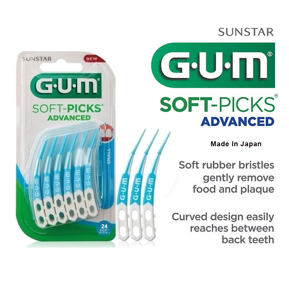 Teeth Whitening In Japan - Gum Soft Picks Advanced Small Dental