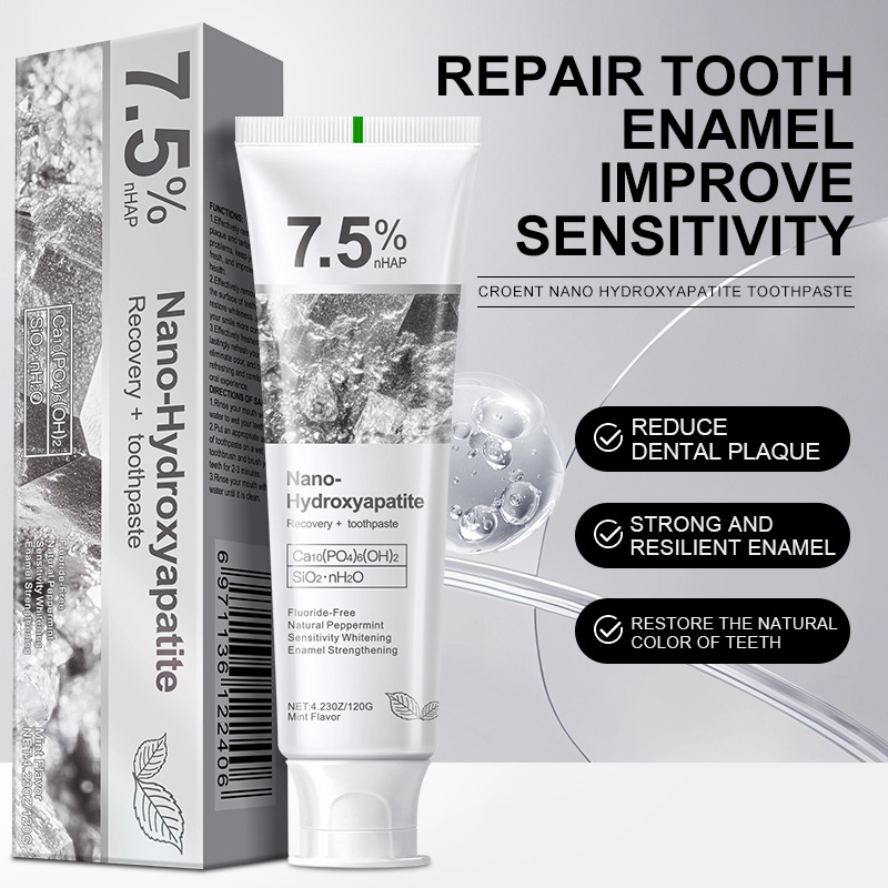 Hydroxyapatite Toothpaste - 1/3pcs 7.5% Hydroxyphosphate Gray Stone Toothpaste