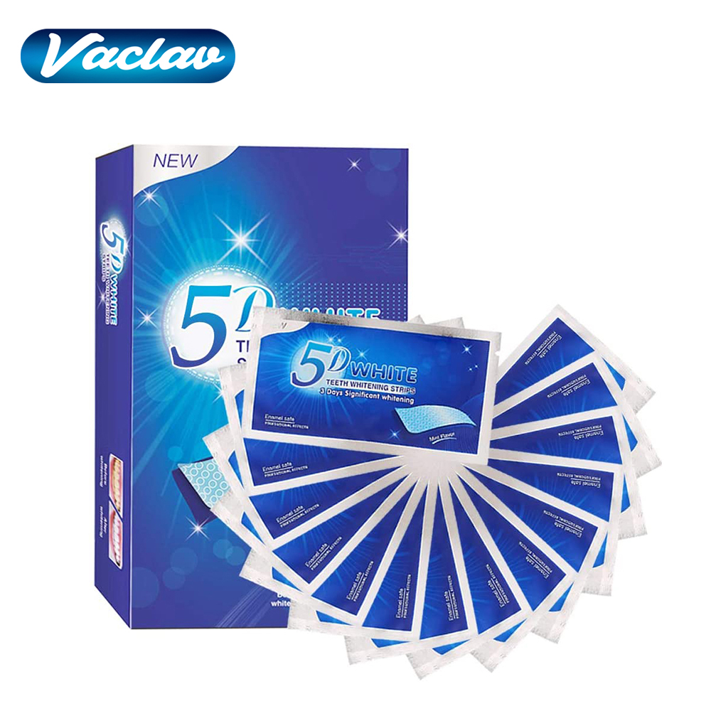 Teeth Whitening Accelerator - 5D White Teeth Whitening Strip Whitening