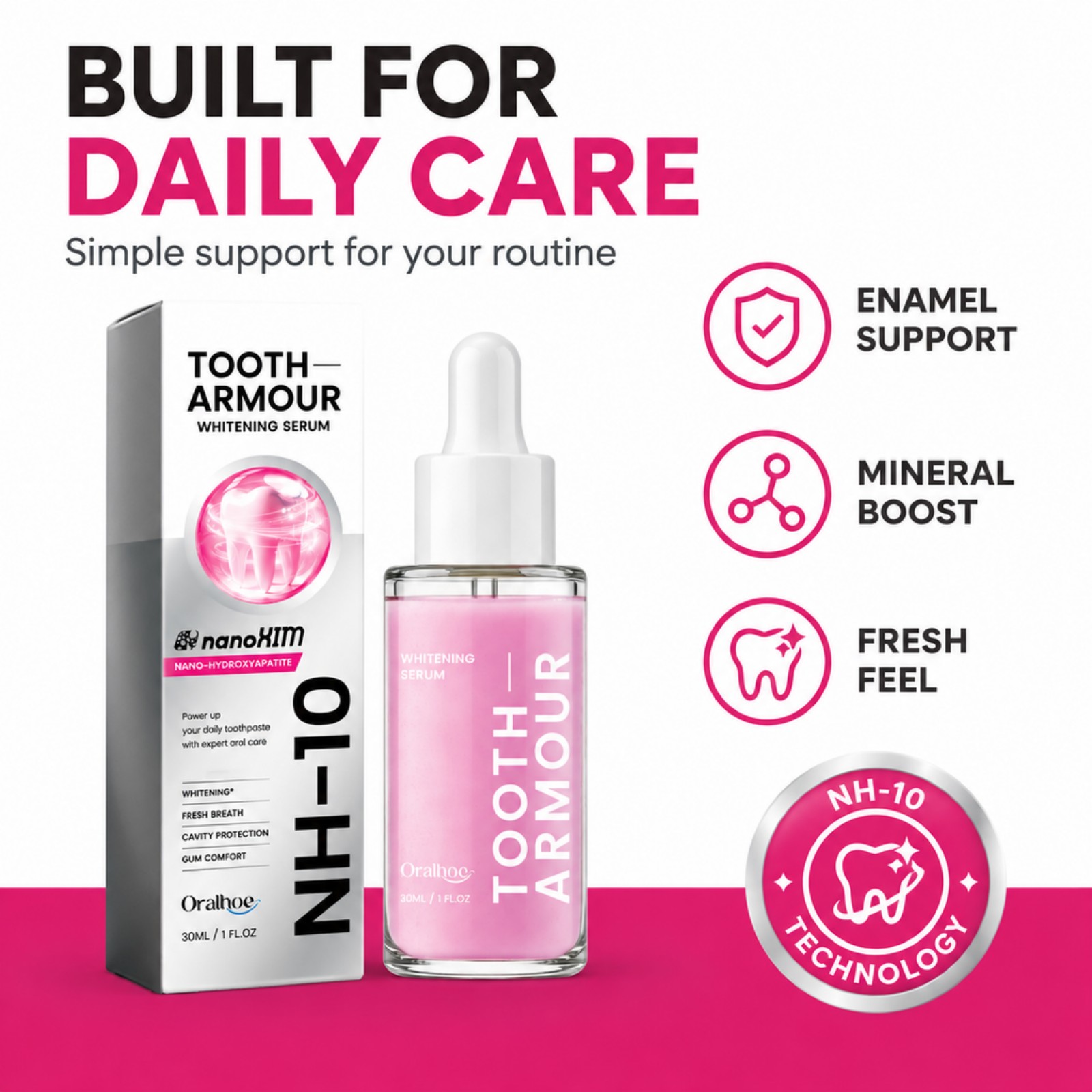 Nano Hydroxyapatite Teeth Seru - Hydroxyapatite Toothpaste review and price