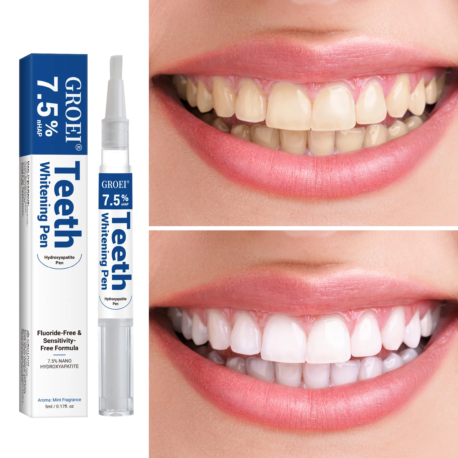 Hydroxyapatite Tooth Whitening - Teeth Whitening Gel Pen review and price