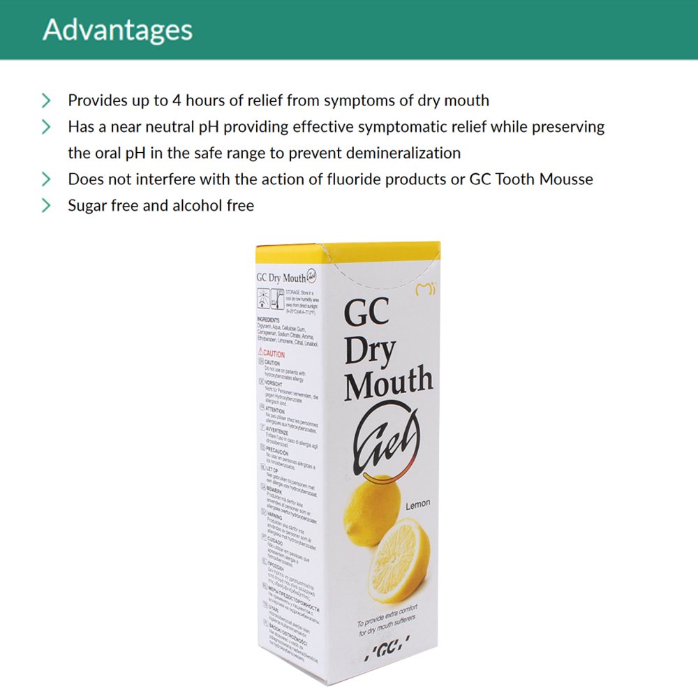 Dry Mouth Relief Gel Treatment - Teeth Whitening In Japan review and price