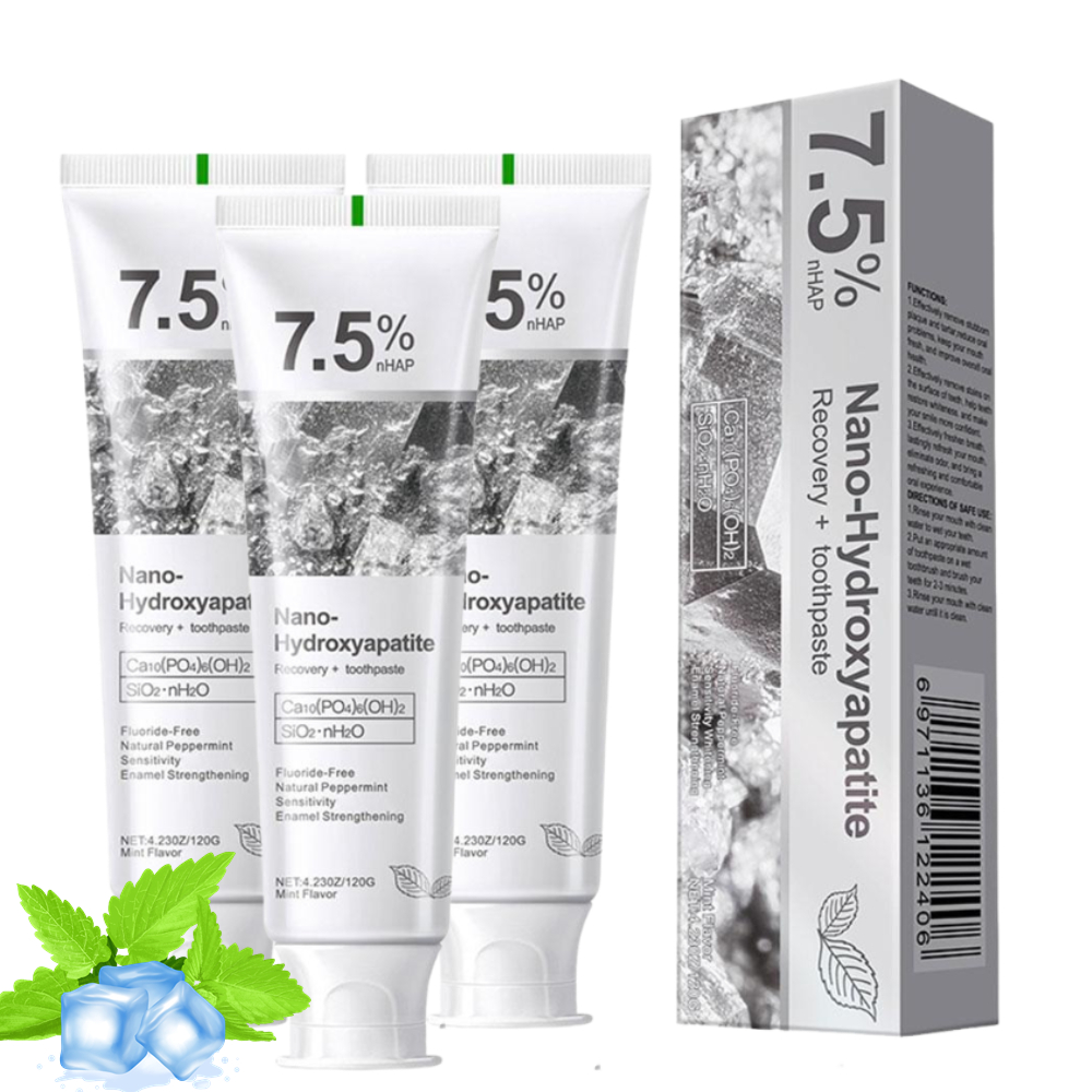 7.5% Nano Hydroxyapatite Tooth - Hydroxyapatite Toothpaste review and price