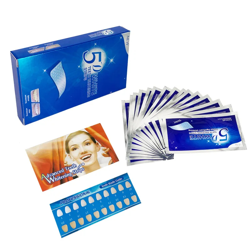 1-12pcs 5D Whitening Teeth Sti - Teeth Whitening Strips Permanent review and price