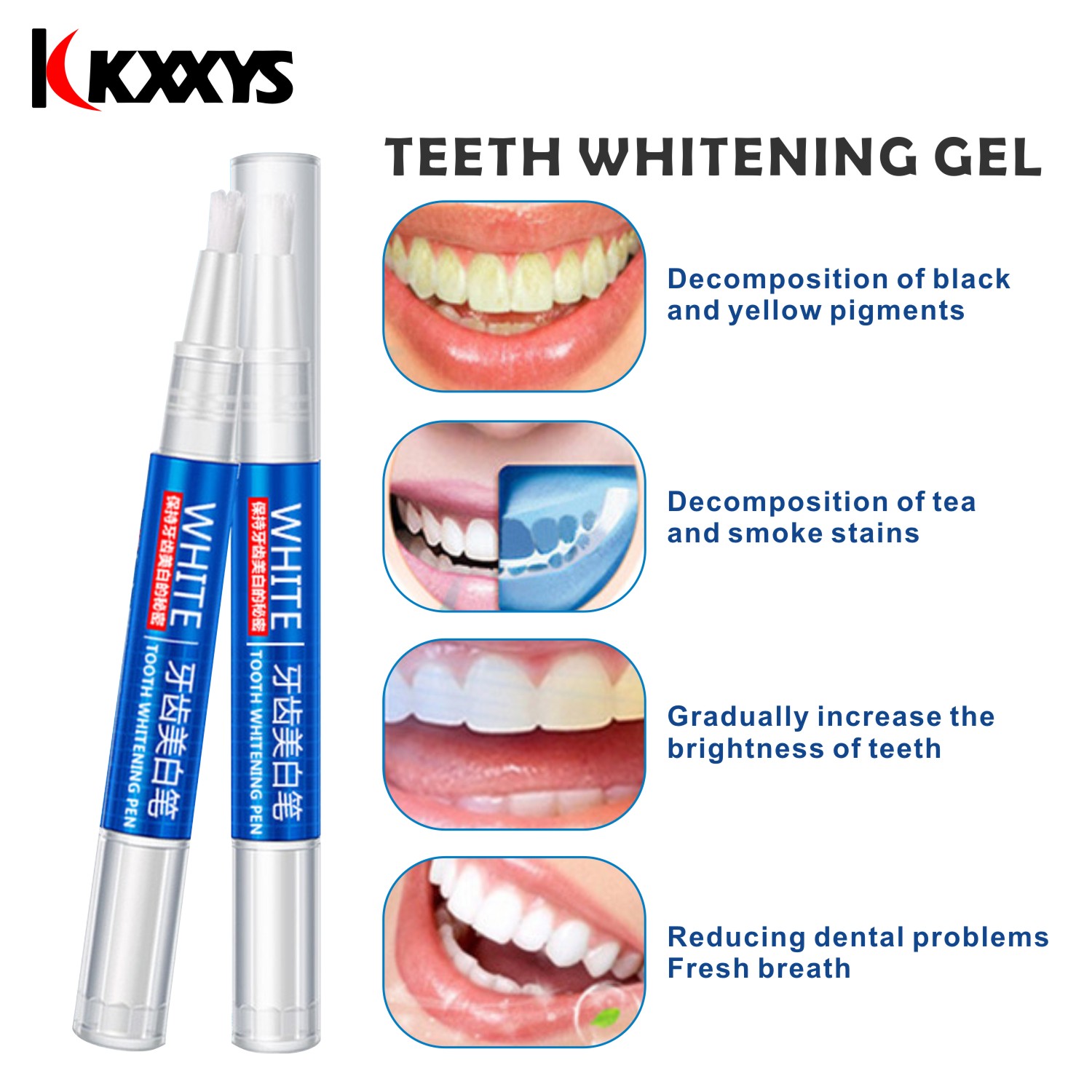 2pcs*3ml Popular White Teeth W - Teeth Whitening Gel Pen review and price
