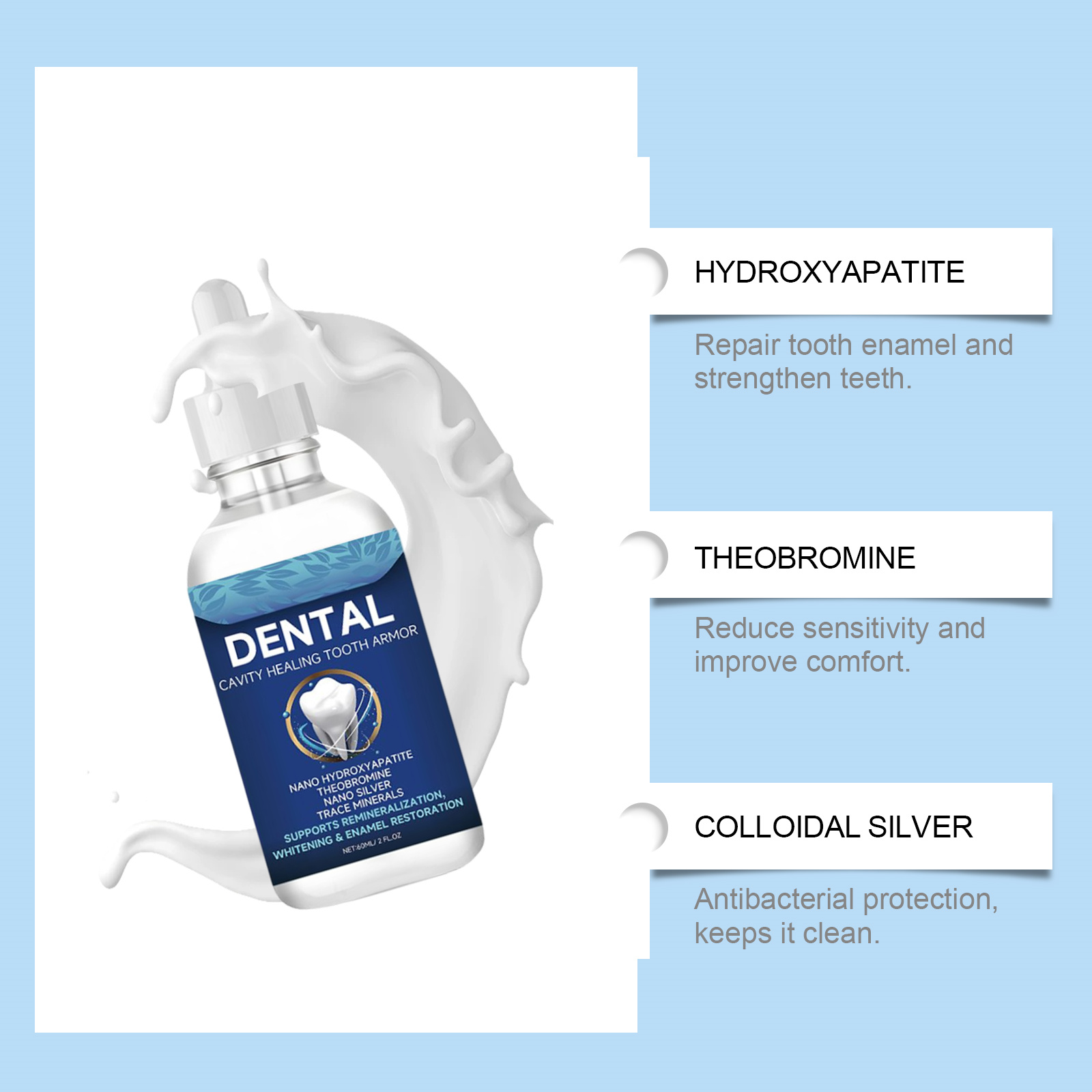 60ml Nano Hydroxyapatite Tooth - Hydroxyapatite Toothpaste review and price