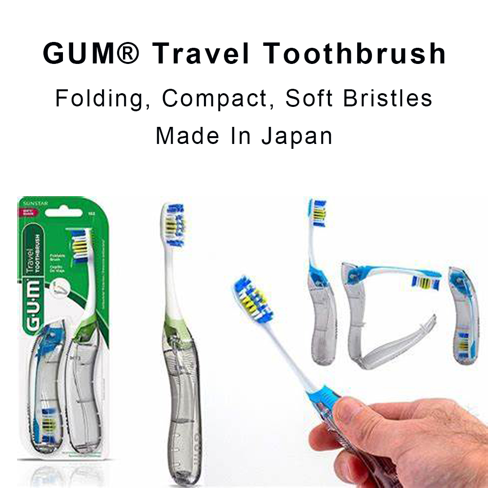 Gum Travel Toothbrush Folable  - Teeth Whitening In Japan review and price