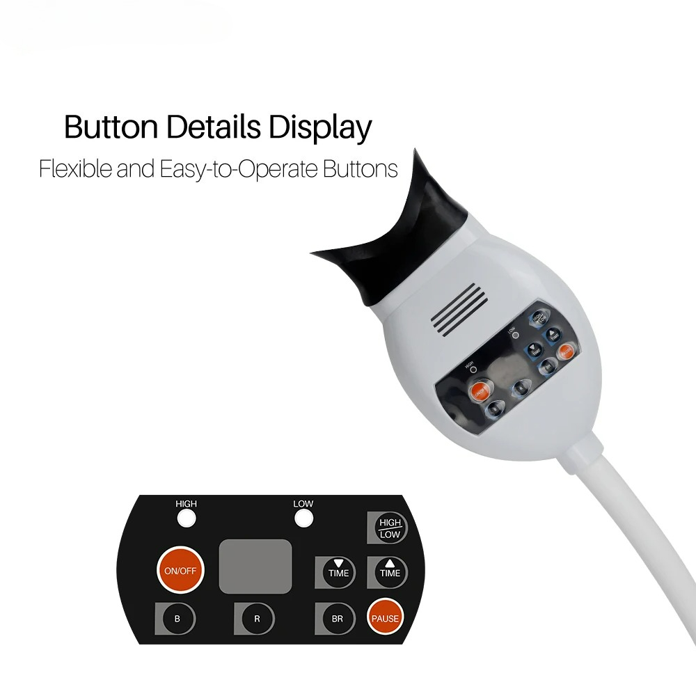 Adjustable 3 Colors LED Teeth  - Teeth Whitening Light review and price