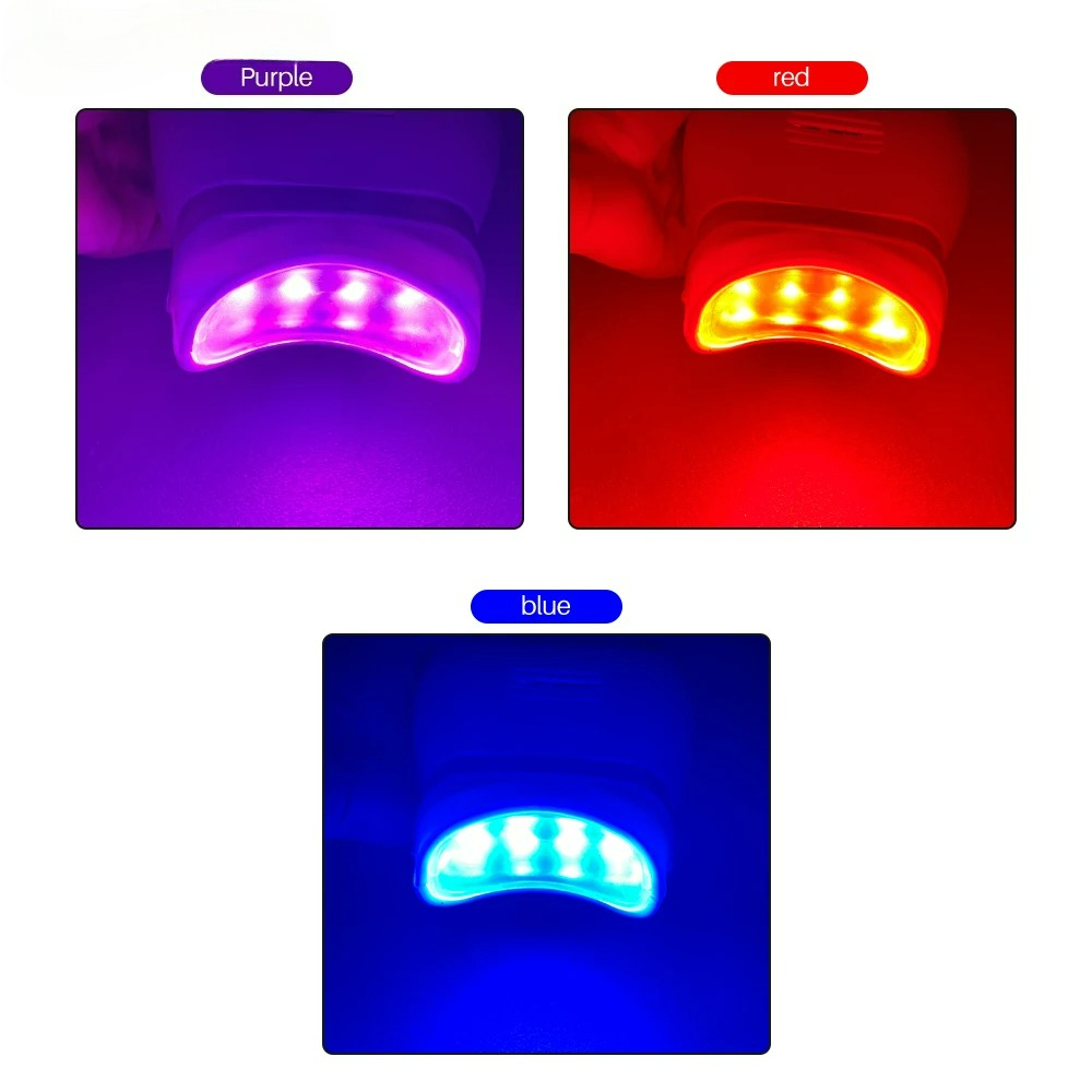 Adjustable 3 Colors LED Teeth  - Teeth Whitening Light review and price
