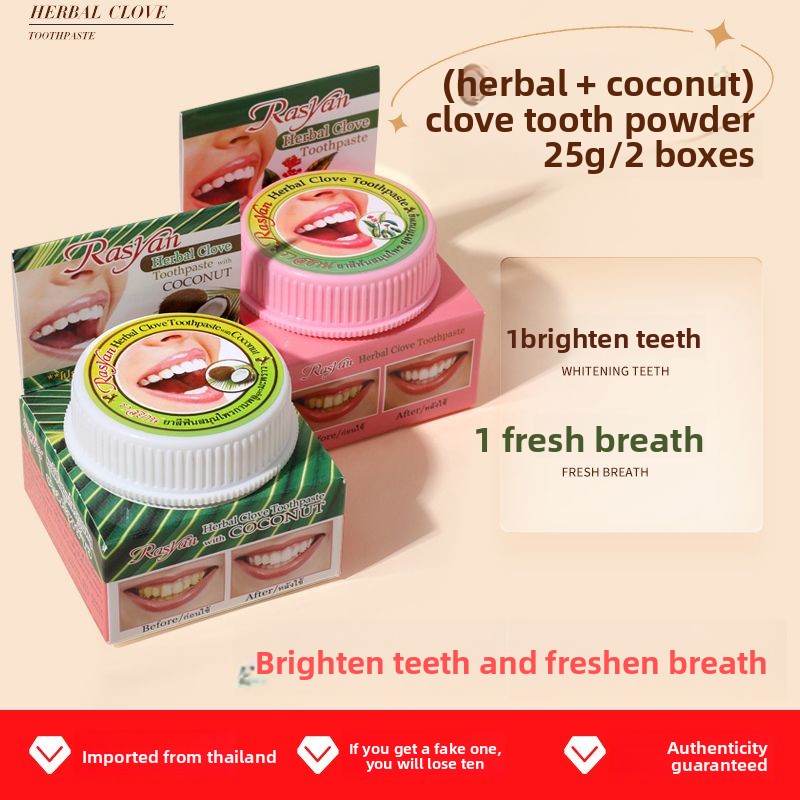 Thai Clove/coconut Tooth Powde - Teeth Whitening Ulta review and price